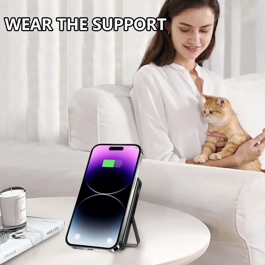9000000Mah Power Bank Magsafe Magnetic USB Fast Charger Battery Pack for Phone