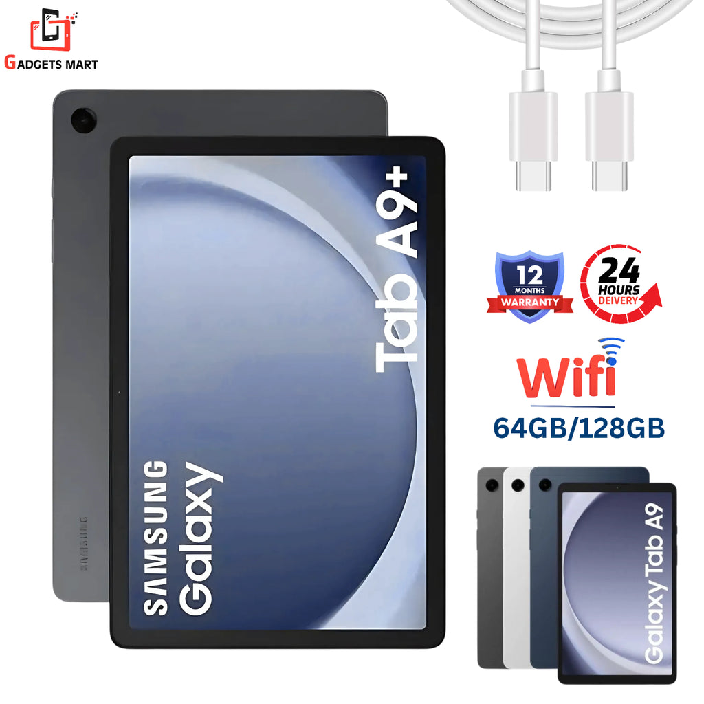 New Samsung Galaxy Tab A9+ plus 11"Inch Wifi-64Gb-128G