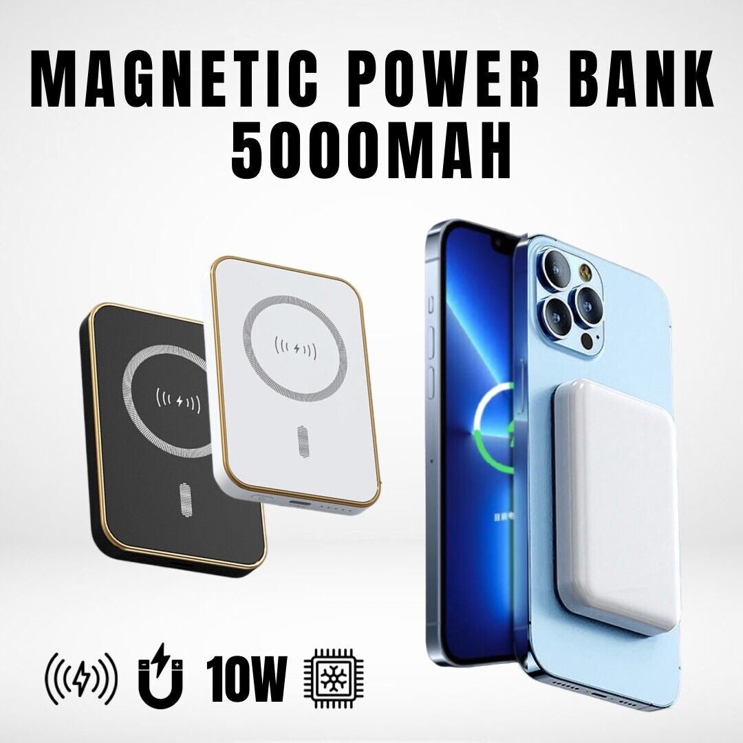 Magnetic Power Bank Magsafe 5000Mah Fast Charger Battery Pack for Iphone 14 15