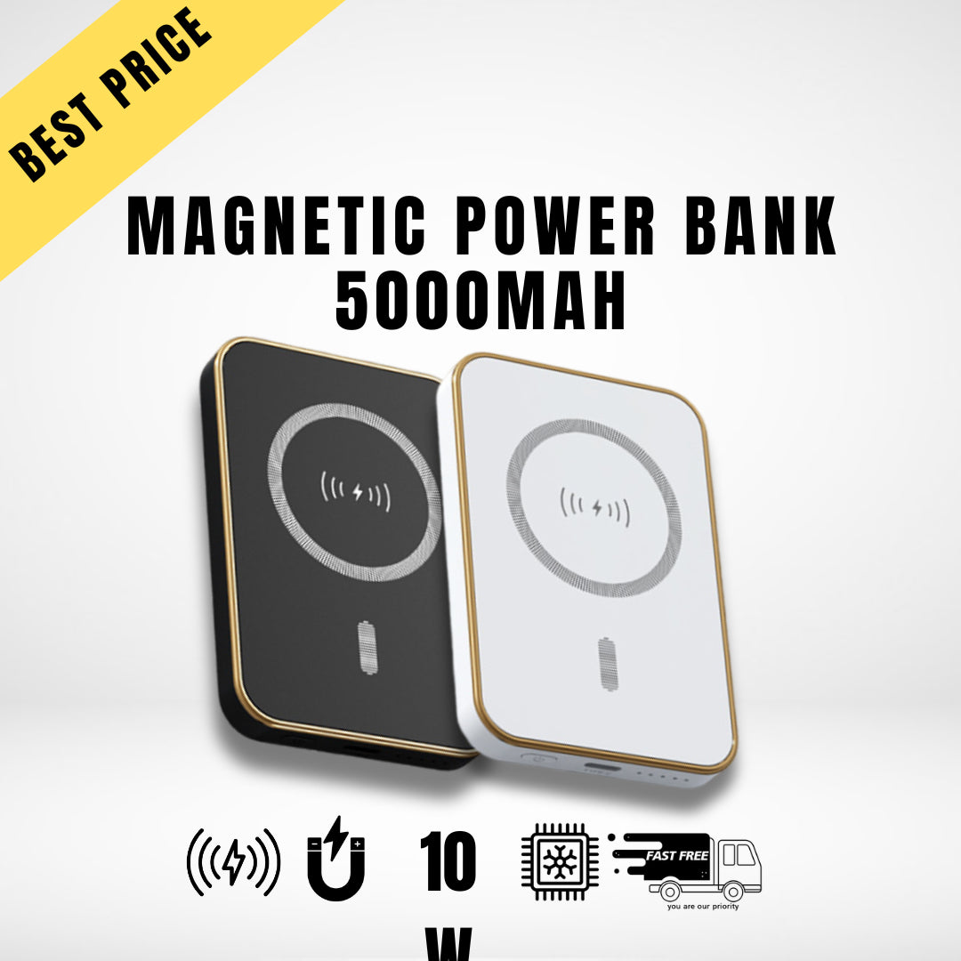 Magnetic Power Bank Magsafe 5000Mah Fast Charger Battery Pack for Iphone 14 15